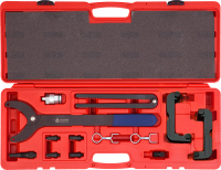 Набор фиксаторов распредвала / коленвала, VAG TFSI, кейс, 13 предметов Набор фиксаторов распредвала / коленвала, VAG TFSI, кейс, 13 предметов