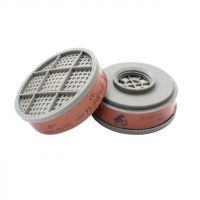 Фильтр для защиты от органических паров класса А1 для полумаски силиконовой с 2 фильтрами (ПАРА), РМ