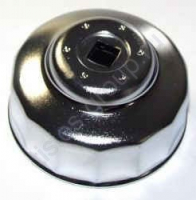 Съемник масляного фильтра (чашка) 64мм 14-гранный 1/2" "Renault" 6316414 "FORCE"