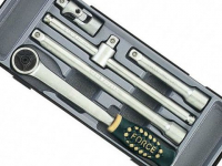 T4057 1/2" Набор трещотка 72 зубца с приспособлениями 5пр. T4057 1/2" Набор трещотка 72 зубца с приспособлениями 5пр.