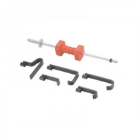 906M2 Набор большой обратный молоток с набором крюков для кузовных работ. 6пр.