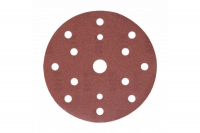 Круг  шлифовальный на липучке с отверстиями  5 шт. 150мм G180