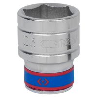 Головка торцевая стандартная шестигранная 1/2", 23 мм KING TONY 433523M Головка торцевая стандартная шестигранная 1/2", 23 мм KING TONY 433523M