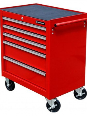 BTD-271051CIS Тележка инстр. СЕР на колесах 5 ящ.