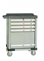 ATIS CT804 Инструментальная тележка 450кг, 5 полок, габариты 800*485*1200мм