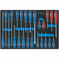 Набор отверток, ложемент, 24 предмета Набор отверток, ложемент, 24 предмета