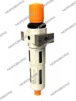 Влагоотделитель с регулятором фильтр-группы NORDBERG CT-F-2000010 Влагоотделитель с регулятором фильтр-группы NORDBERG CT-F-2000010