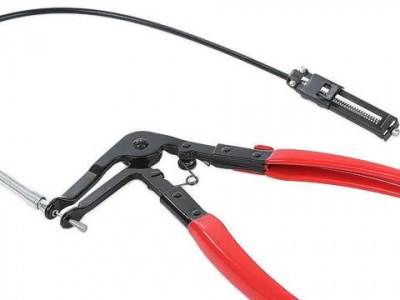 Щипцы пружинных хомутов для труднодоступных мест