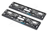 Рамка автомобильного номера с логотипом (комплект 2 шт.) NORDBERG