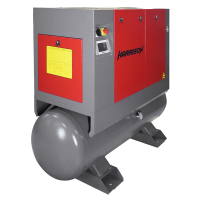 HRS-942100TDF5-10 Винтовой компрессор с ресивером, осушителем и фильтрами: 2100 л/мин, 10 бар, 15 кВт HRS-942100TDF5-10 Винтовой компрессор с ресивером, осушителем и фильтрами: 2100 л/мин, 10 бар, 15 кВт