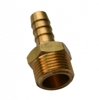 HUBERTH RP208436 Соединитель с внешней резьбой 3/8" и "елочкой" 9 мм, упаковка 10 шт.