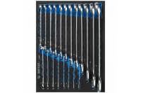 Набор комбинированных ключей, ложемент, 20 предметов