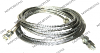 Трос для подъемника 4455 (l=14700мм) NORDBERG 4455#R14700 Трос для подъемника 4455 (l=14700мм) NORDBERG 4455#R14700