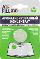 FILL inn FL109 Ароматизированный концентрат стеклоомывателя в таблетке (яблоко), 1 шт.