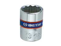 Торцевая головка KING TONY 233005M двенадцатигранная 5 мм 1/4" L=24мм Торцевая головка KING TONY 233005M двенадцатигранная 5 мм 1/4" L=24мм