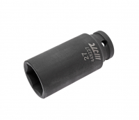 Головка торцевая 1/2" 27мм ударная глубокая L=82мм JTC