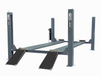 KraftWell KRW5.5 Подъемник четырехстоечный г/п 5500 кг. платформы гладкие, пневмостопора