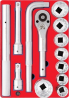 Набор торцевых головок, ложемент МАСТАК 5-0062213 Набор торцевых головок, ложемент МАСТАК 5-0062213