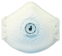 Фильтрующая полумаска чашеобразной формы, с клапаном выдоха и защитной сеткой Jeta Safety 9922