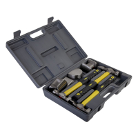 WDK-65468  Набор рихтовочный для кузовных работ, 7 предметов