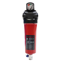 HRS-MFB1200PF Фильтр магистральный с датчиком загрязненности и автоматическим конденсатоотводчиком; Производительность: 1200 л/мин; Максимальное давление: 16 бар; Фильтрация твердых частиц: 1 мкм; Остаточное содержание масла: 0.1 мг/м3; Соединение: G