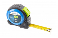 Рулетка 5 м х 19 мм, покрыта нейлоном, стопор ленты, двухсторонняя, MID