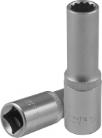 Jonnesway S04HD4712 Головка торцевая глубокая 12-гранная 1/2"DR, 12 мм