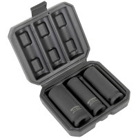 OPT-40303 Набор ударных головок тонкостенных 1/2", 17, 19, 21 мм