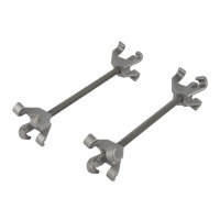 WDK-214621A Съемник пружин со сдвоенными зацепами, рабочий ход 380 мм WDK-214621A Съемник пружин со сдвоенными зацепами, рабочий ход 380 мм