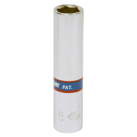 Головка торцевая глубокая шестигранная 1/4", 8 мм KING TONY 223508M Головка торцевая глубокая шестигранная 1/4", 8 мм KING TONY 223508M