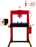 ATIS 0901G Пресс напольный гидравлический, ручной. 40 т. ATIS 0901G Пресс напольный гидравлический, ручной. 40 т.