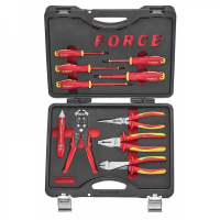 51016N Набор диэлектрического инструмента и отвёрток 10пр. 51016N Набор диэлектрического инструмента и отвёрток 10пр.