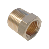WDK-284MFB Адаптер, резьба 1/4"-3/8" PT, F-M (внутренний/внешний), латунь