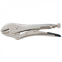 Зажим с фиксатором 7" 175мм прямой 614A175 "FORCE"