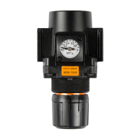 WDK-7340 Регулятор давления с манометром для пневматической системы 1/2"