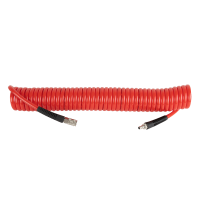 Шланг пневматический спиральный Harrison HRS-228015 с БРС, 15 м, 8х12 мм