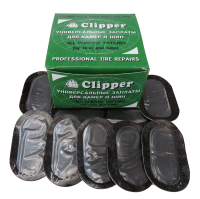 CLIPPER НАБОР ЗАПЛАТ B201 камерные (овал) 35*60мм (50шт.) CLIPPER НАБОР ЗАПЛАТ B201 камерные (овал) 35*60мм (50шт.)