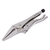 Зажим с фиксатором 221 мм, тонконосый KING TONY 6315-09 Зажим с фиксатором 221 мм, тонконосый KING TONY 6315-09