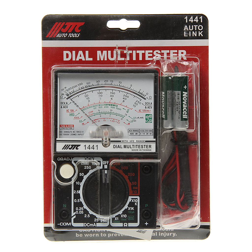 Мультиметр аналоговый (тестер) JTC Мультиметр аналоговый (тестер) JTC