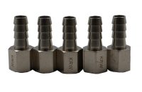 KraftWell KRW-TF1014F-5 Фитинг "елочка" 10 мм - F1/4", 5 шт