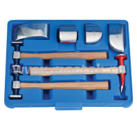 9CF107 Комплект рихтовочных молотков и поддержек