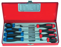 Набор отверток в металлическом кейсе, 8 предметов KING TONY 33108MR