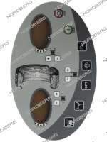 Клавиатура для 4523N NORDBERG 4523N-KB Клавиатура для 4523N NORDBERG 4523N-KB