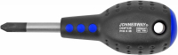 Jonnesway D04P238 Отвертка стержневая крестовая FULL STAR, PH2х38 мм