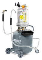 KraftWell KRW1836 Установка для откачки масла и антифриза с мерной емкостью, 40 л