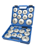 Набор съемников масляных фильтров, чашки 23 предмета Набор съемников масляных фильтров, чашки 23 предмета