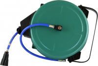 Jonnesway JAZ-0001B Шланг пневматический на автокатушке 8.0х12.0 мм, 15 м