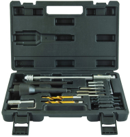 Thorvik GPRS16 Набор приспособлений для демонтажа сломанных свечей накаливания, 16 предметов