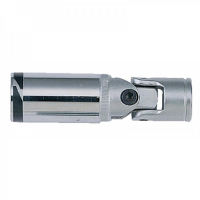 Головка свечная 16мм 3/8" 12-гранная 95мм с карданом 807316U "FORCE"