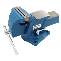 OPT-BV125 Профессиональные слесарные тиски поворотные с наковальней 125 мм OPT-BV125 Профессиональные слесарные тиски поворотные с наковальней 125 мм